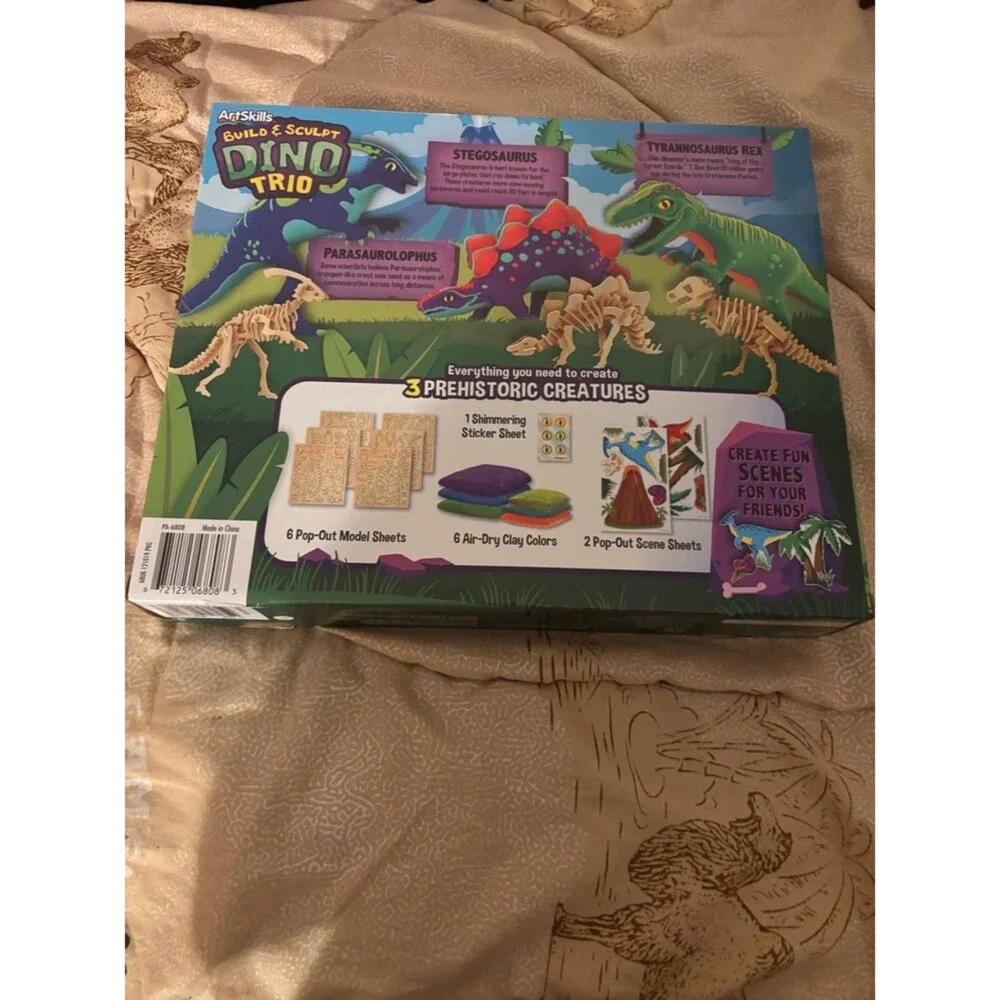 ArtSkills: Build and Sculpt Dino Trio - Sealed and Unopened - Ages 3+